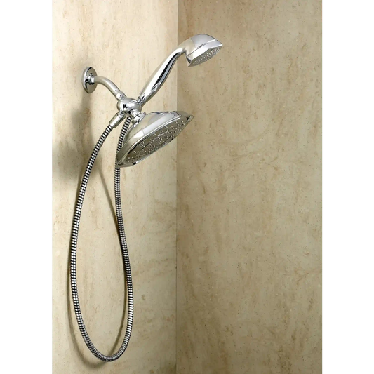 Refresh Seven-Function 9" Diameter Standard Spray Head with Handheld Shower