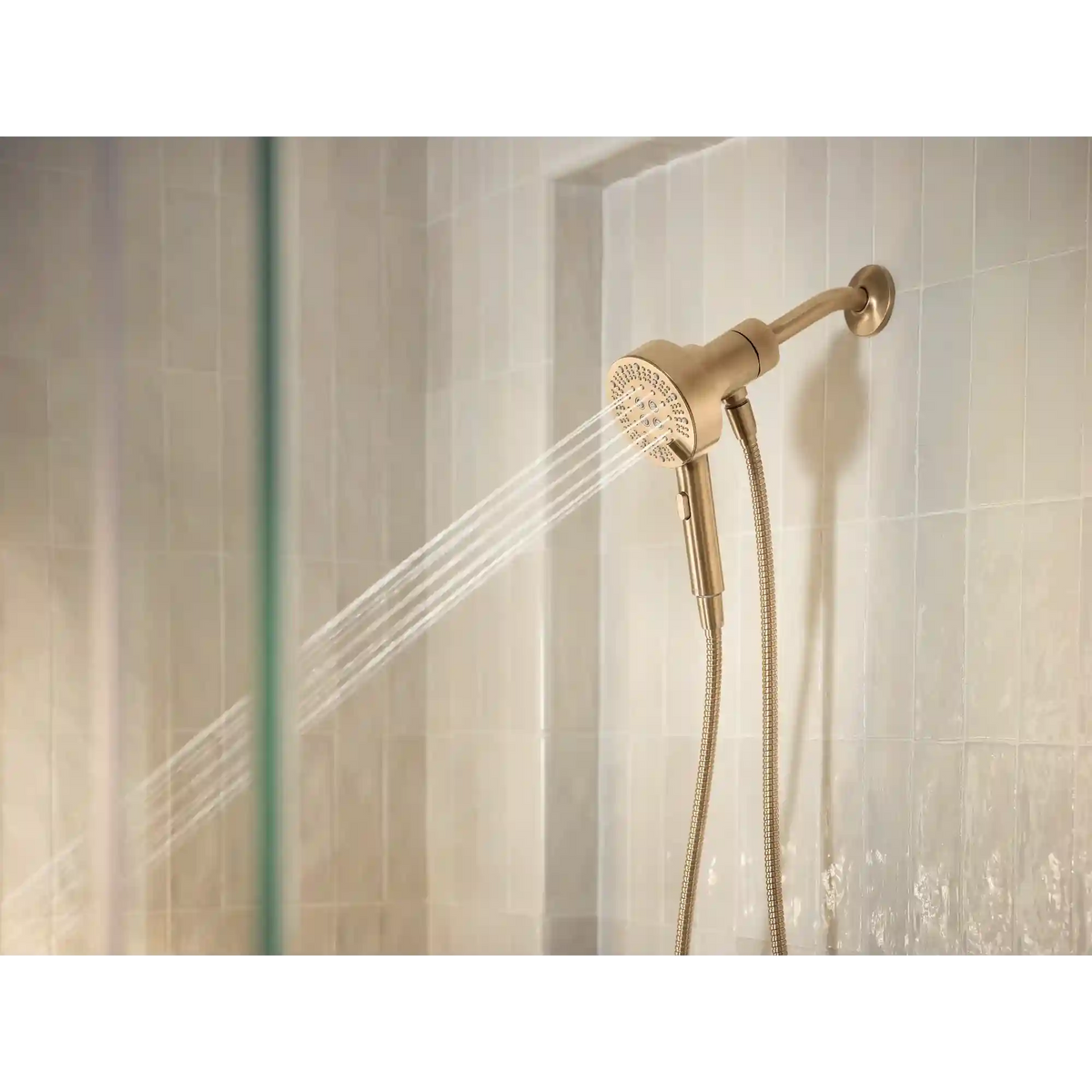 Magnetix Six-Function 4.25" Diameter Spray Head Handshower