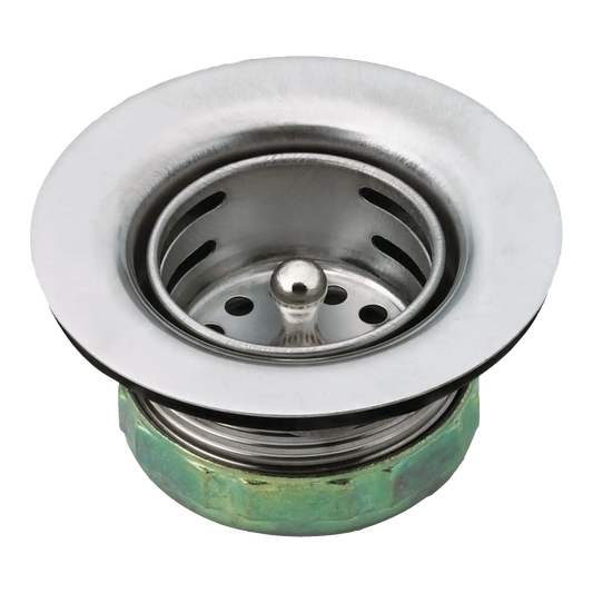 Moen Steel Basket Strainer with Drain Assembly 2"