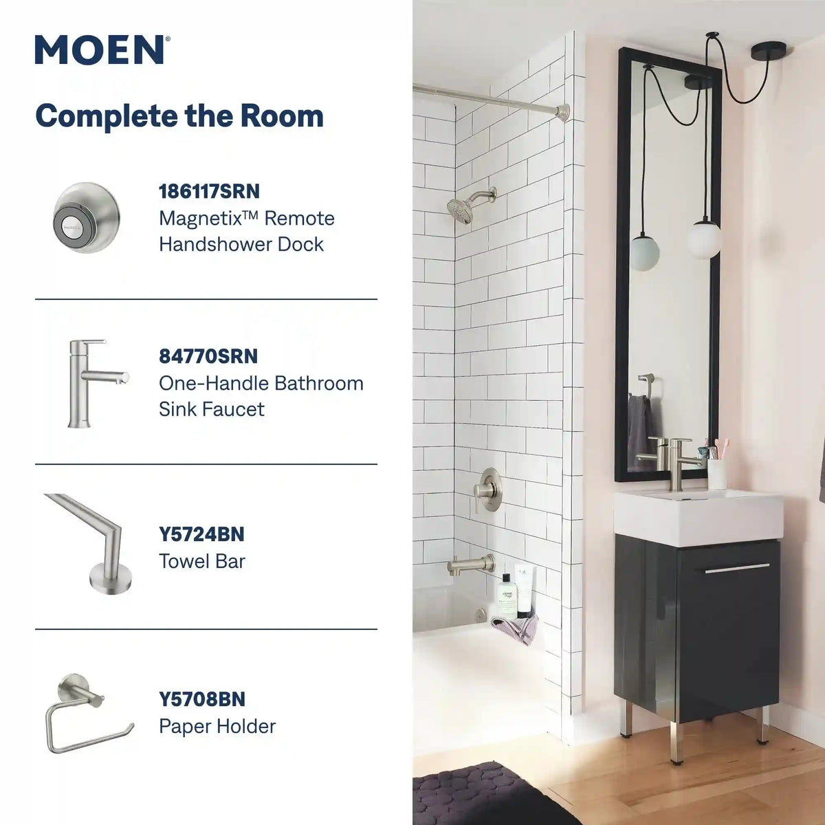Engage Six-Function Standard with Handheld Shower