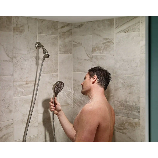 Renewal Five-Function 4 1/2" Diameter Standard Spray Head With Handheld Shower