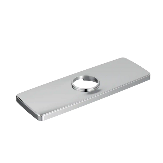 Slate Chrome one-handle low-profile bathroom faucet