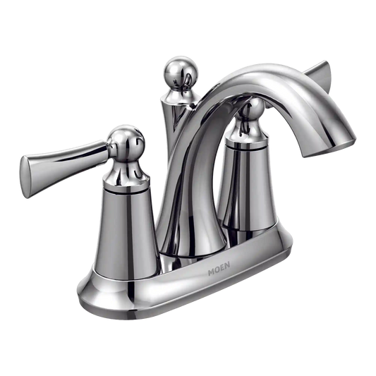 Wynford Two-Handle High Arc Bathroom Faucet