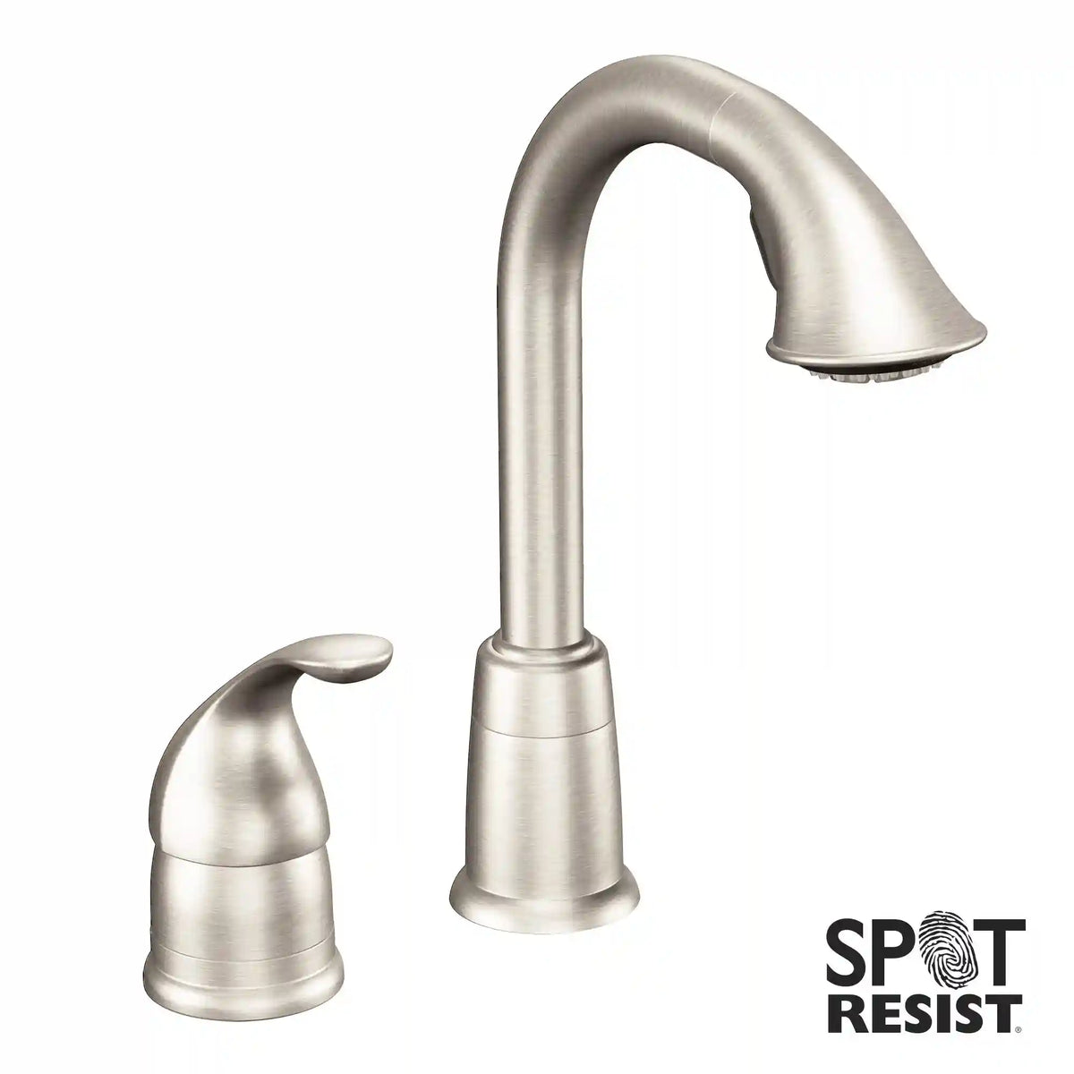 Camerist One-Handle High Arc Pulldown Single Mount Bar Faucet