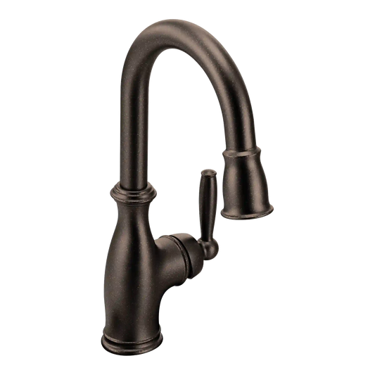 Brantford One-Handle High Arc Pulldown Single Mount Bar Faucet