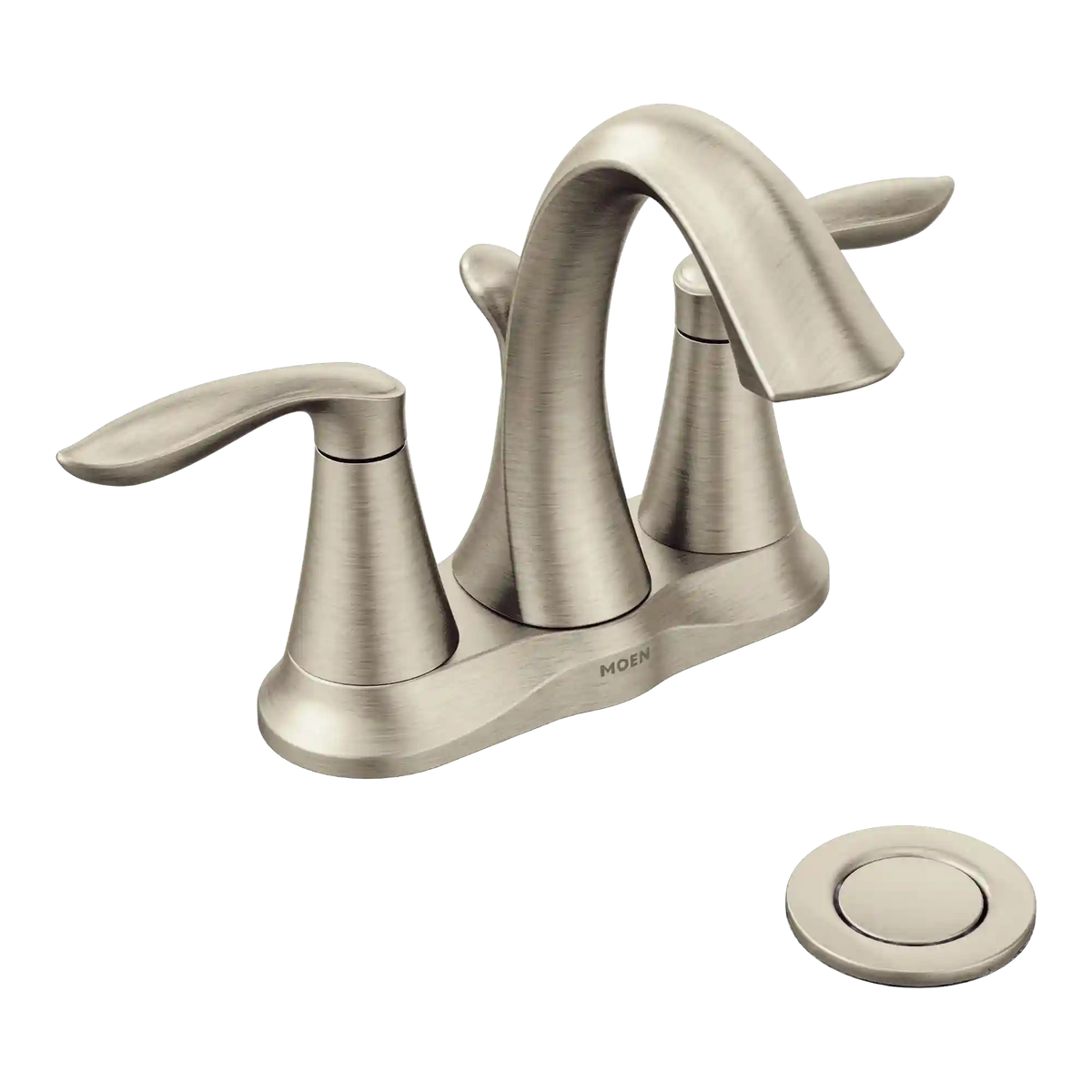 Eva Two-Handle High Arc Bathroom Faucet