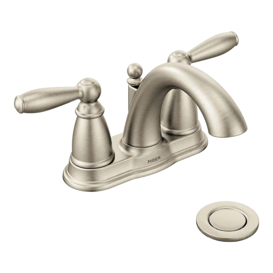 Brantford Two-Handle Low Arc Bathroom Faucet
