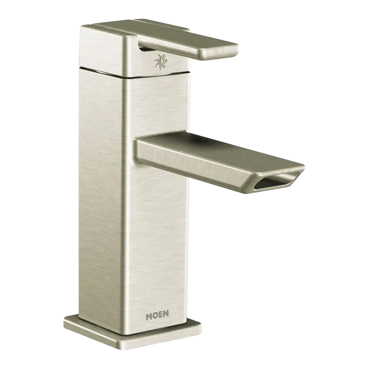 90 Degree One-Handle Low Arc Bathroom Faucet