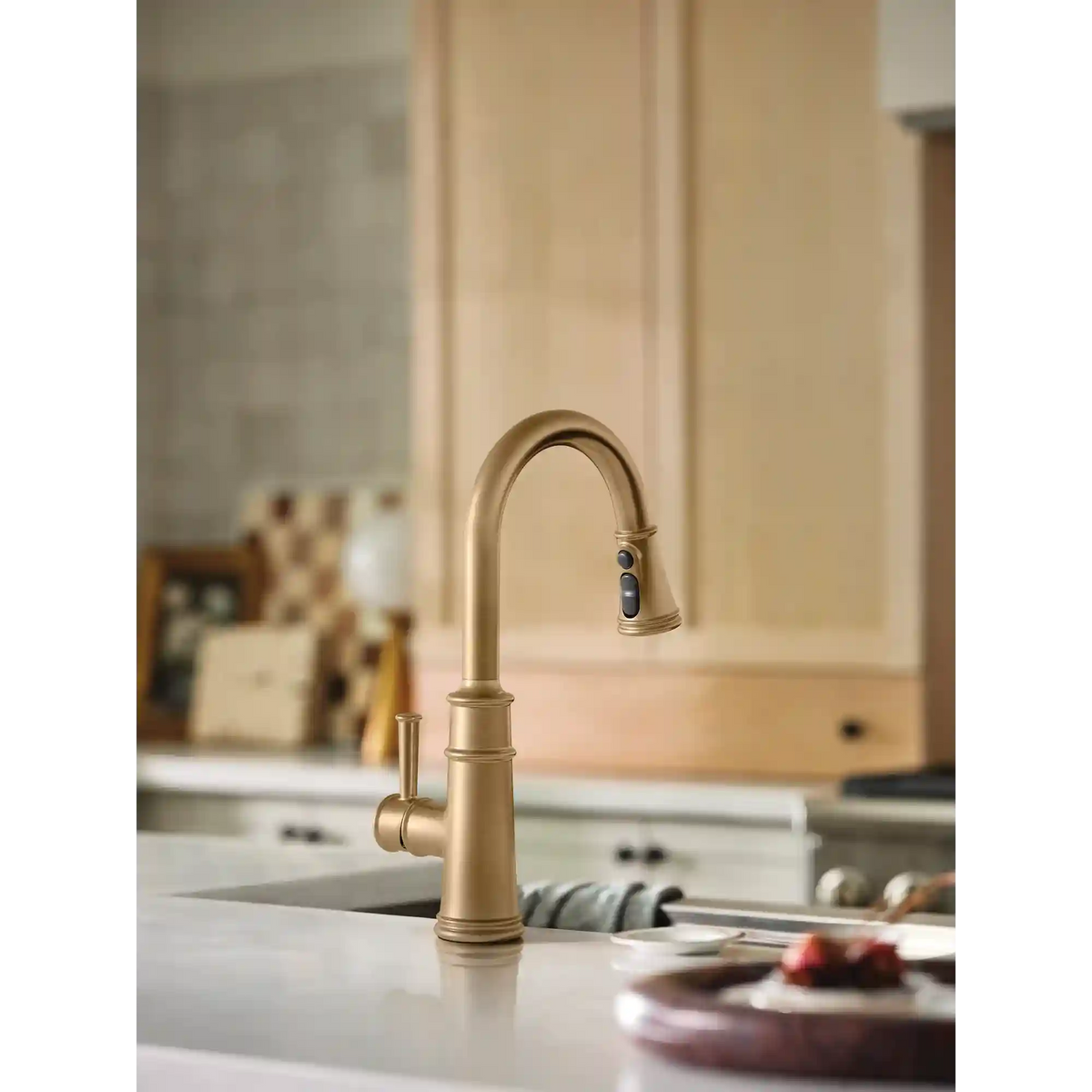 Belfield One-Handle High Arc Pulldown Kitchen Faucet