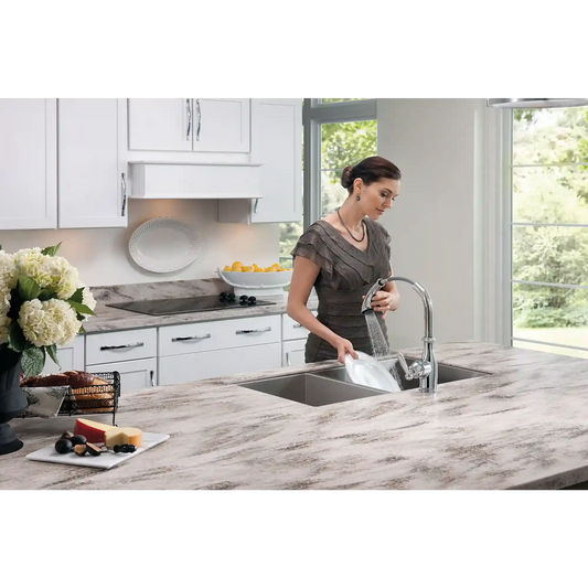 Brantford One-Handle High Arc Pullout Kitchen Faucet