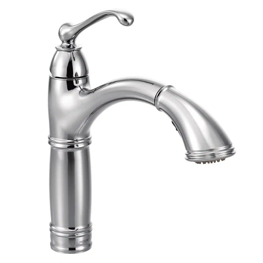 Brantford One-Handle High Arc Pullout Kitchen Faucet