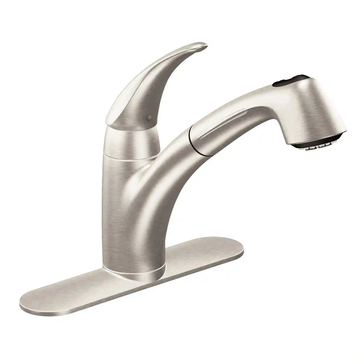 Extensa One-Handle Low Arc Pullout Kitchen Faucet