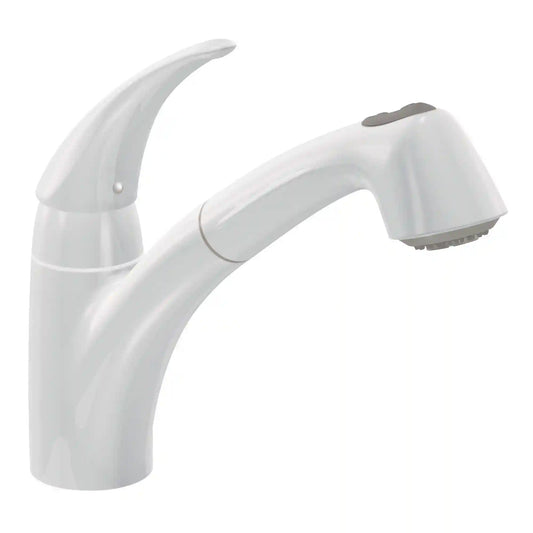 Extensa One-Handle Low Arc Pullout Kitchen Faucet