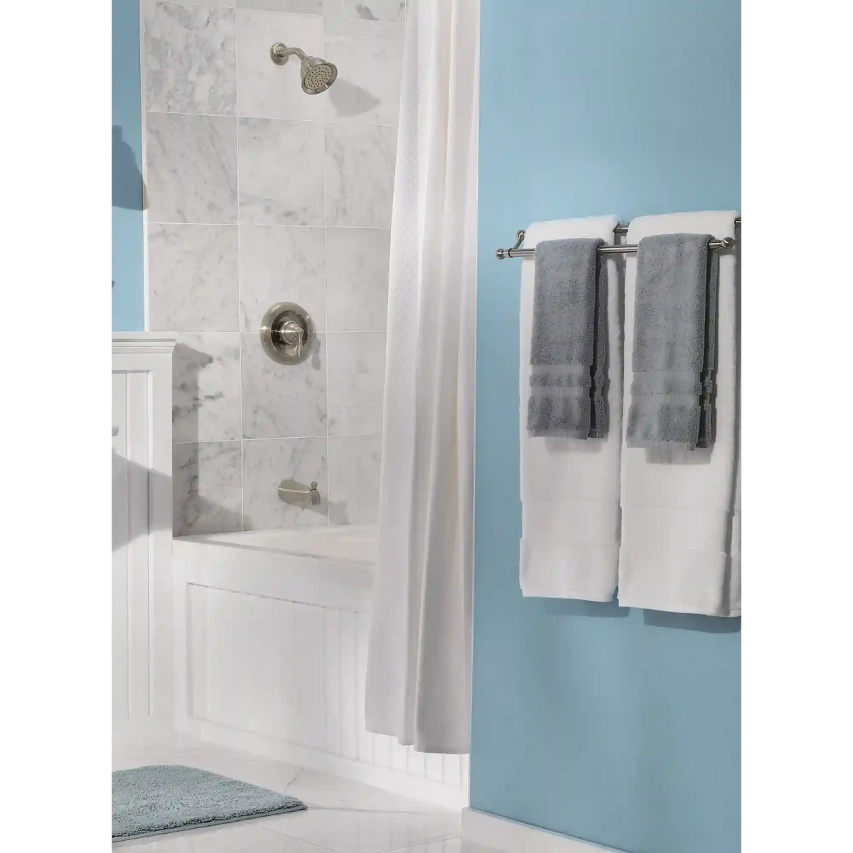 Caldwell Posi-Temp(R) Eco-Performance Tub and Shower Faucet