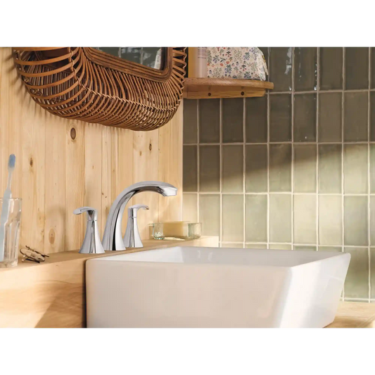 Graeden Two-Handle High Arc Bathroom Faucet