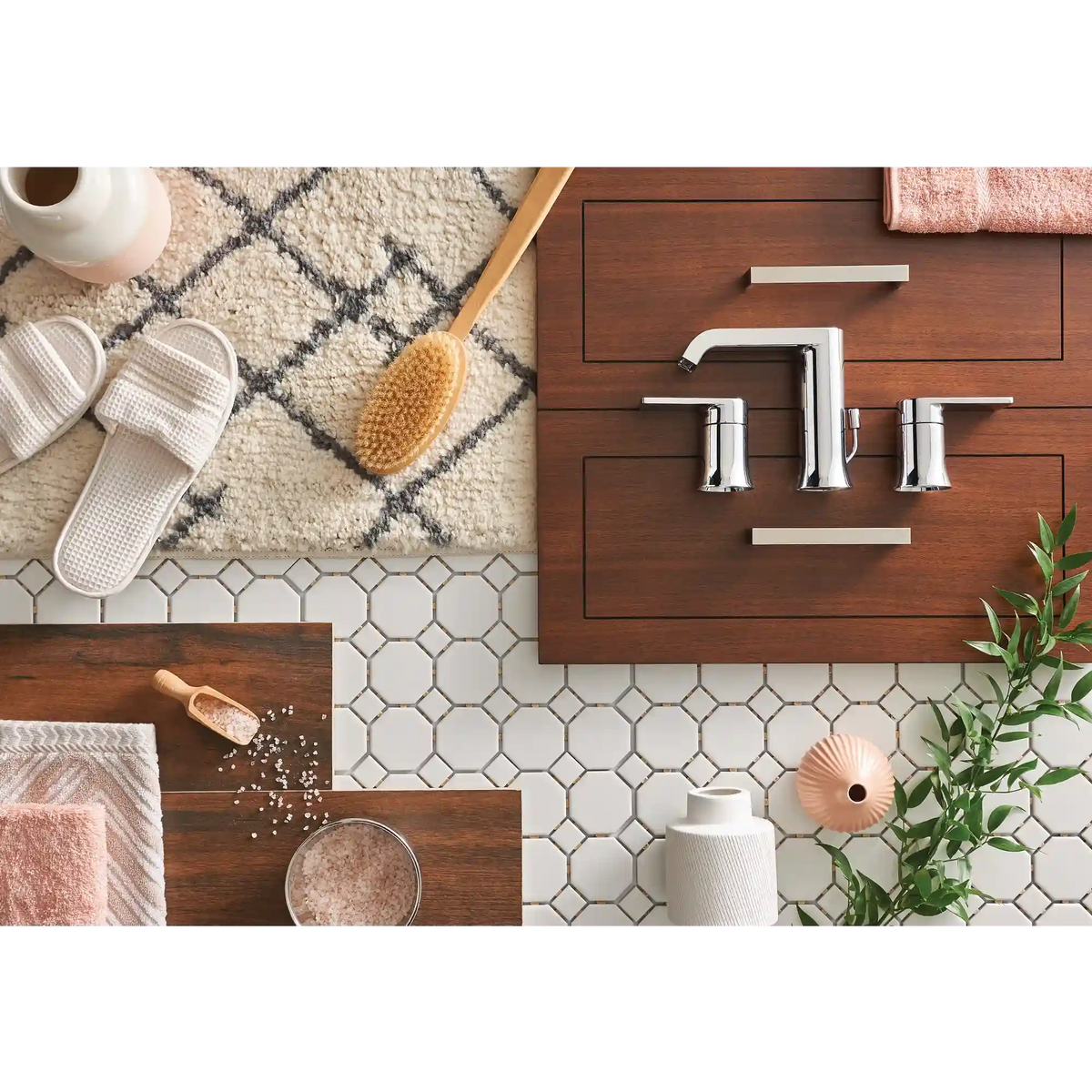 Genta Two-Handle Bathroom Faucet