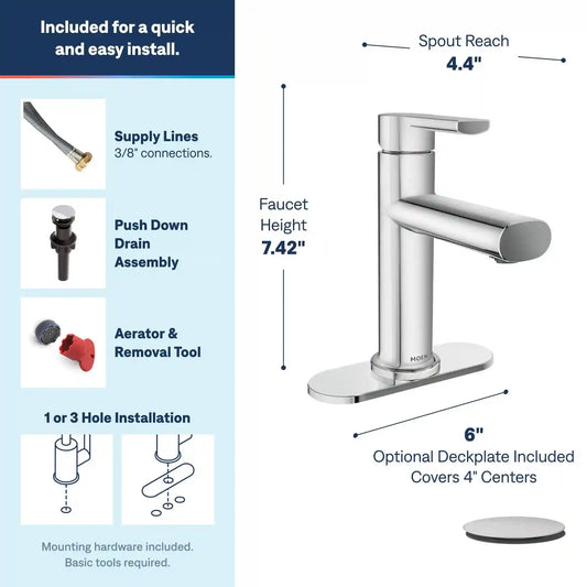 Meena One-Handle Bathroom Faucet