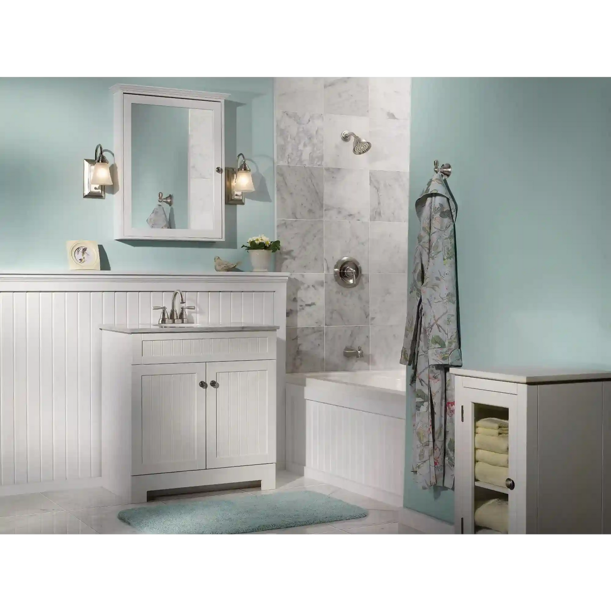 Banbury Two-Handle High Arc Bathroom Faucet