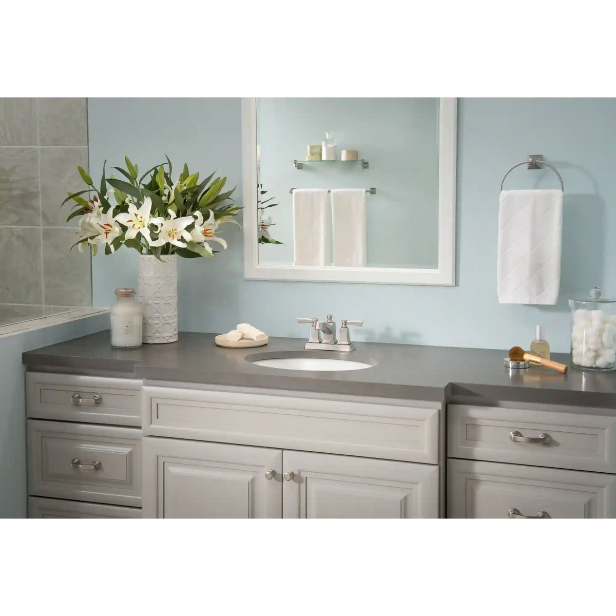 Conway Two-Handle Low Arc Bathroom Faucet