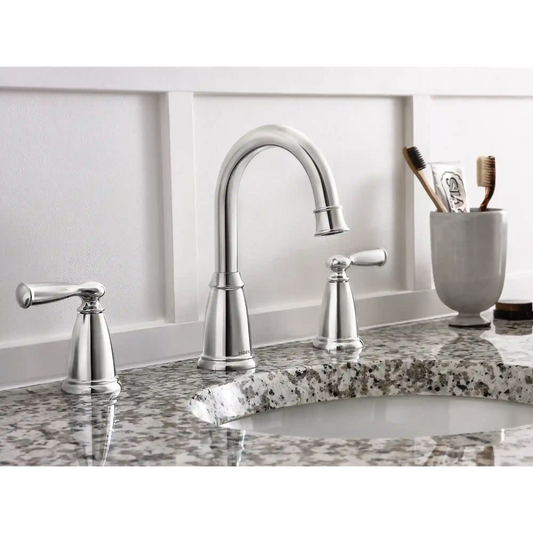 Banbury Two-Handle High Arc Bathroom Faucet