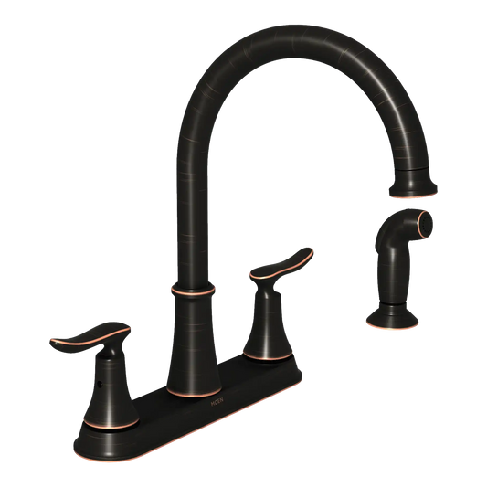 Solidad Two-Handle High Arc Kitchen Faucet