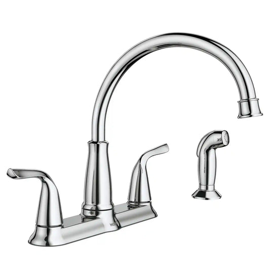 Brecklyn Two-Handle Low Arc Kitchen Faucet