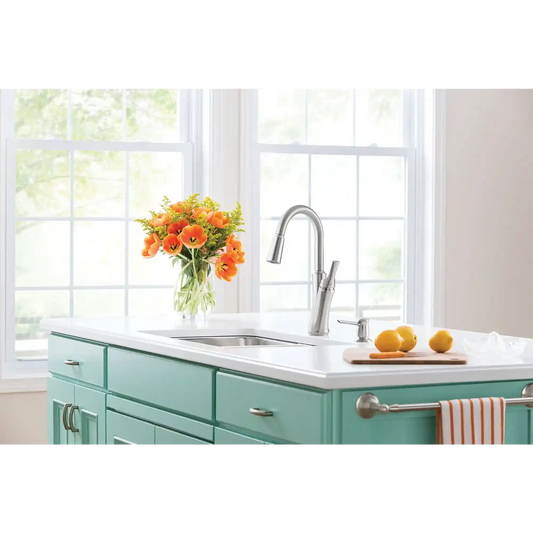 Benson One-Handle High Arc Pulldown Kitchen Faucet