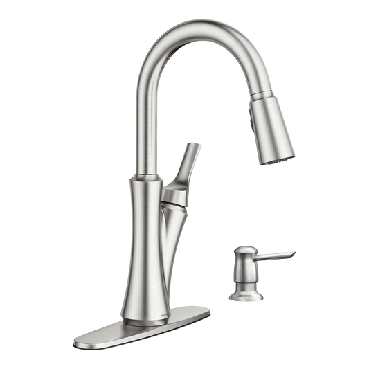 Benson One-Handle High Arc Pulldown Kitchen Faucet