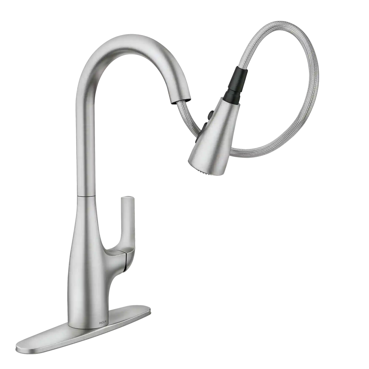 Leesi One-Handle High Arc Pulldown Kitchen Faucet