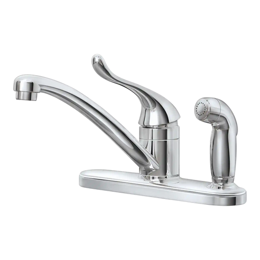 Adler One-Handle Low Arc Kitchen Faucet