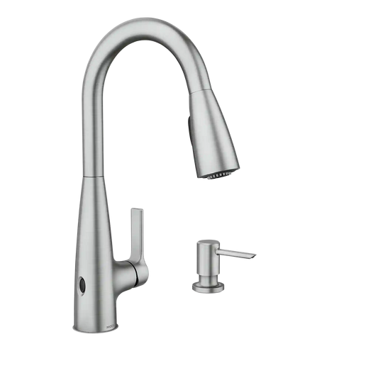 Haelyn MotionSense Wave Single Sensor One-Handle High Arc Pulldown Kitchen Faucet