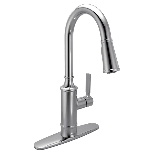 Gilden One-Handle High Arc Pulldown Kitchen Faucet
