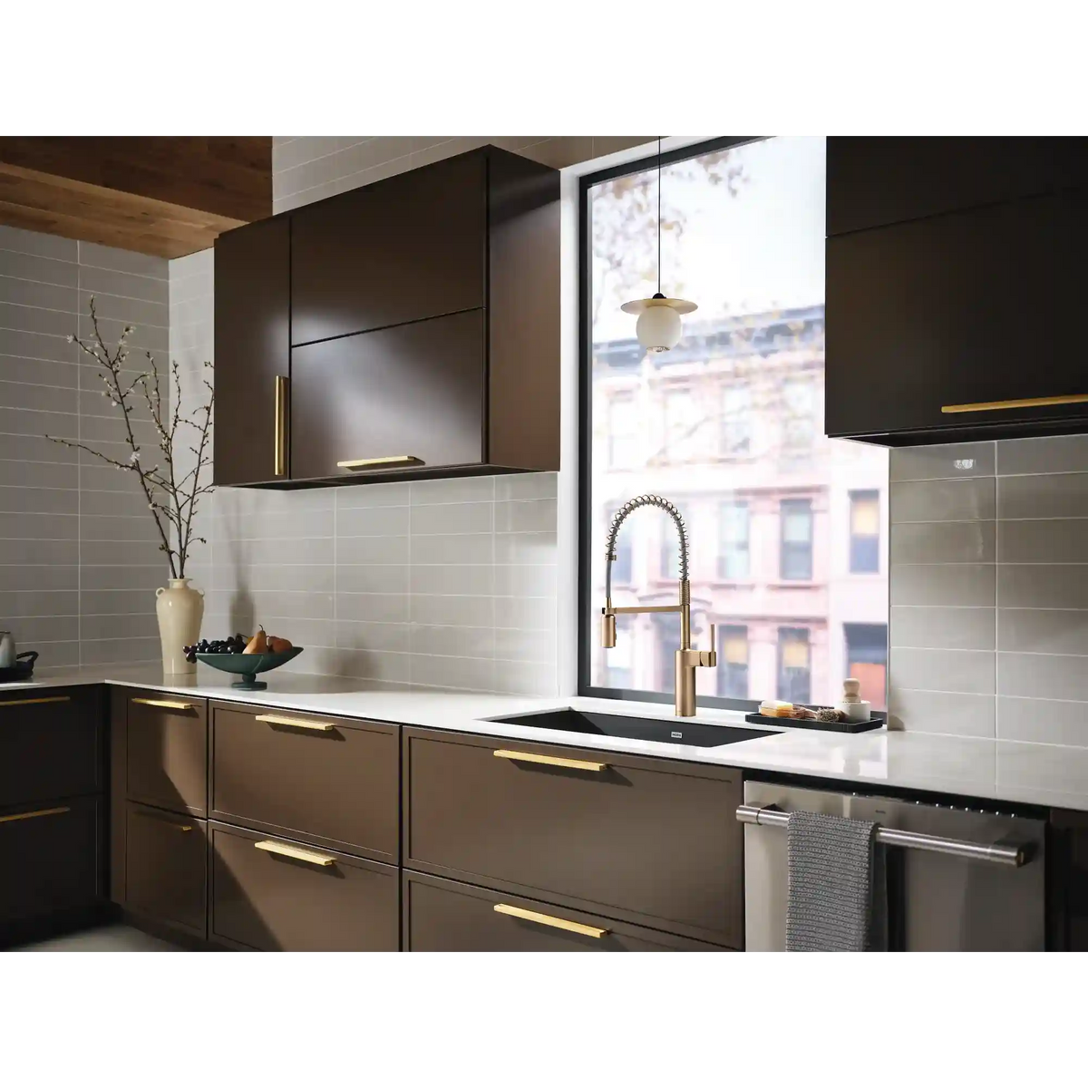 Inara One-Handle High Arc Pulldown Kitchen Faucet