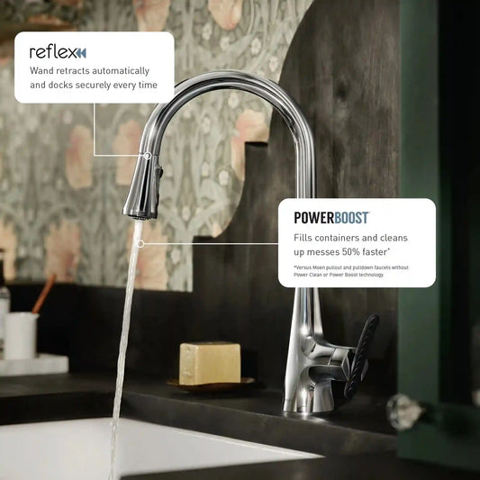 Gilden One-Handle High Arc Pulldown Kitchen Faucet