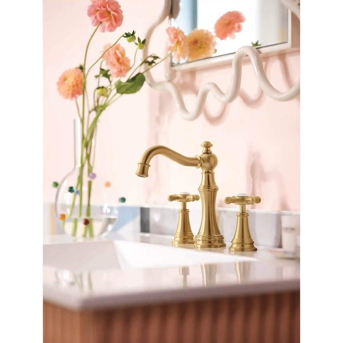 Weymouth Two-Handle High Arc Bathroom Faucet