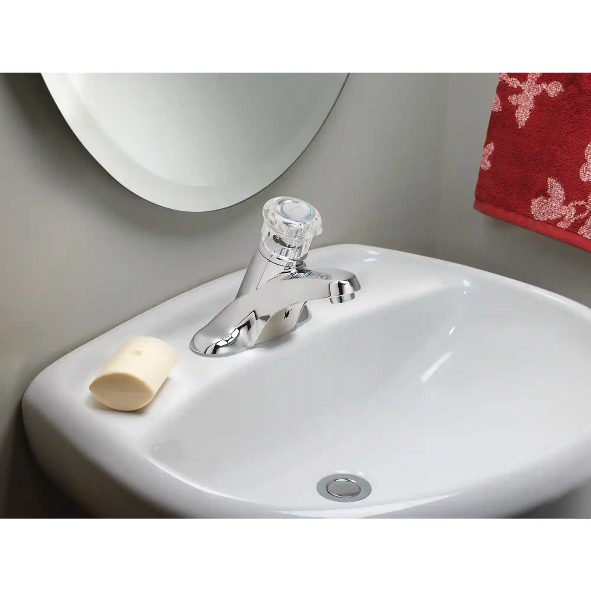 Adler One-Handle Low Arc Bathroom Faucet