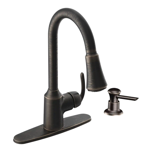 Bayhill One-Handle High Arc Pulldown Kitchen Faucet