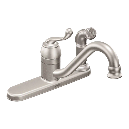 Muirfield One-Handle Low Arc Kitchen Faucet