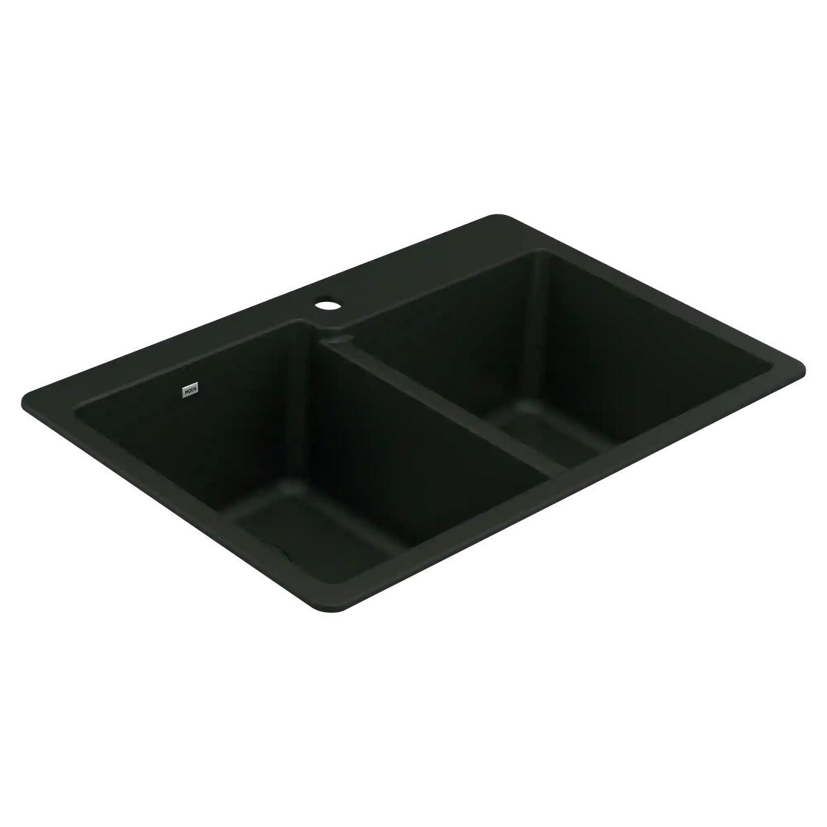 Host 33" Granite Dual Mount Double Bowl Sink