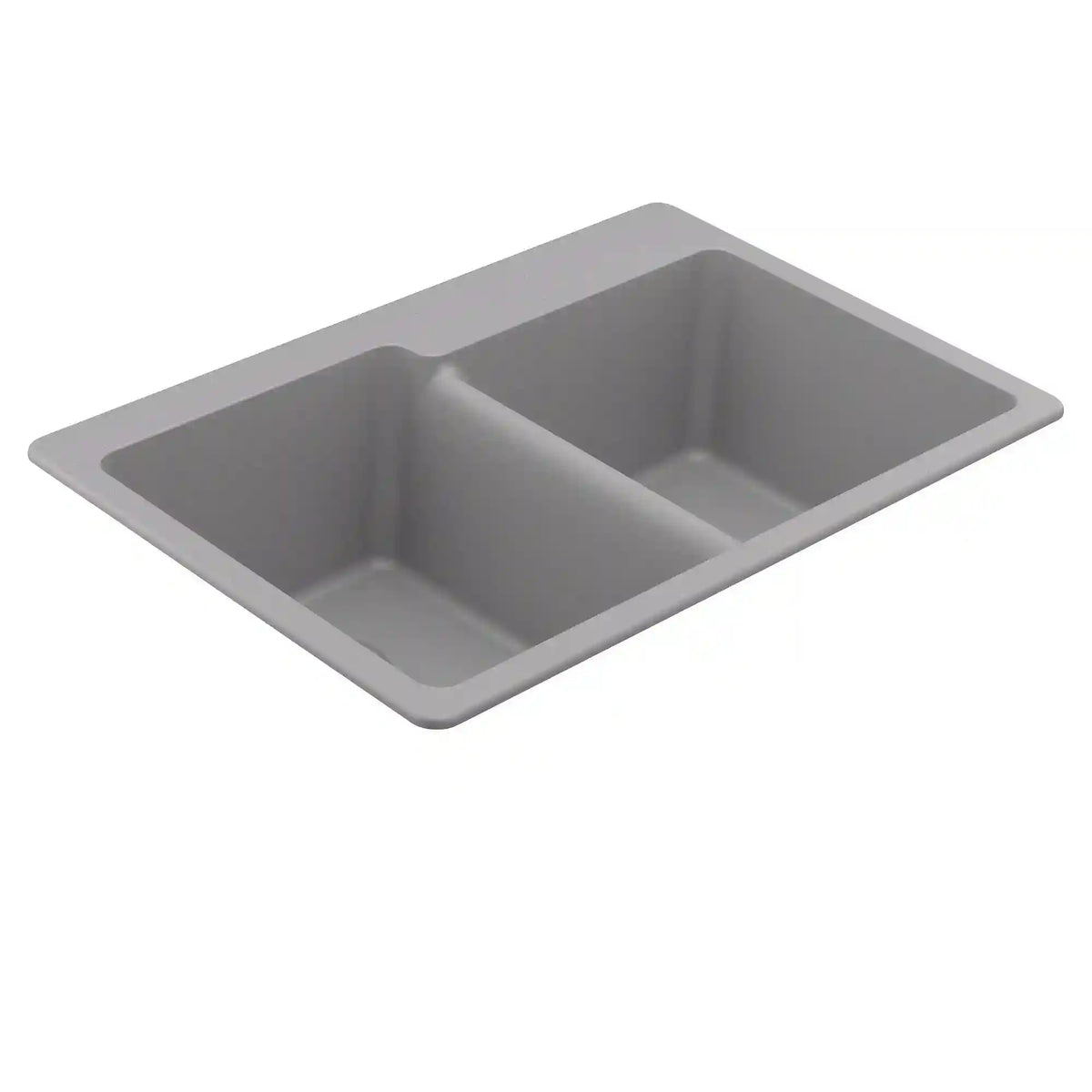 Granite Series Double Bowl Undermount Or Drop In Sink