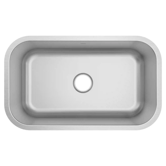 Prep 30" Steel Undermount Single Bowl Sink