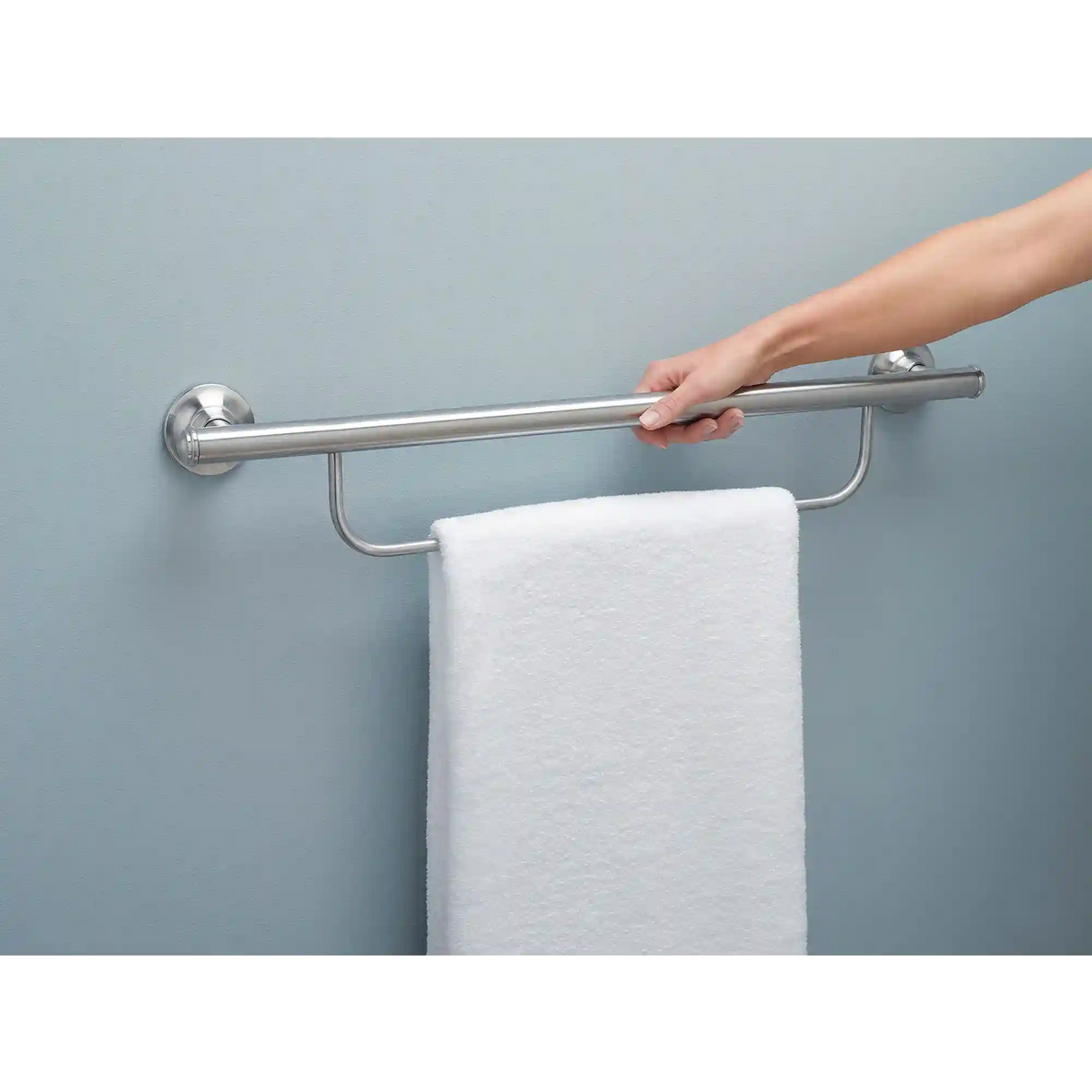 Moen Home Care 24" Grab Bar with Towel Bar