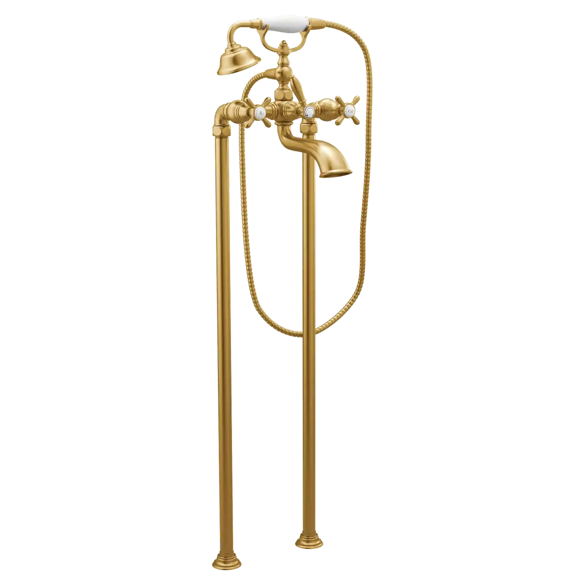 Weymouth Two-Handle Tub Filler Includes Hand Shower
