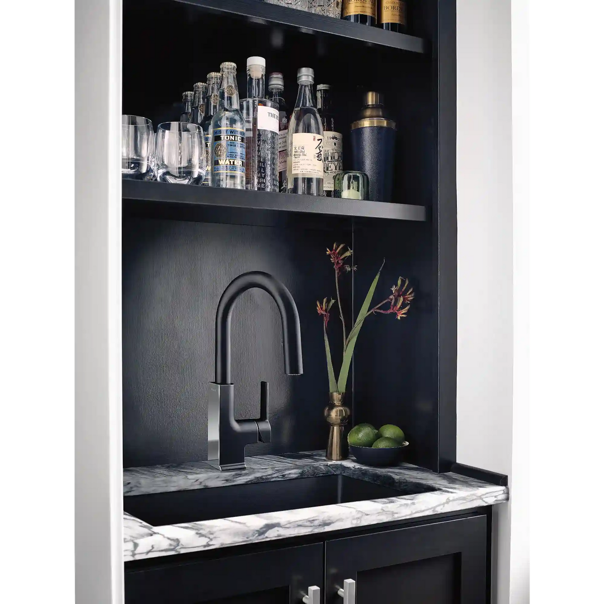 Sto One-Handle High Arc Pulldown Bar Faucet