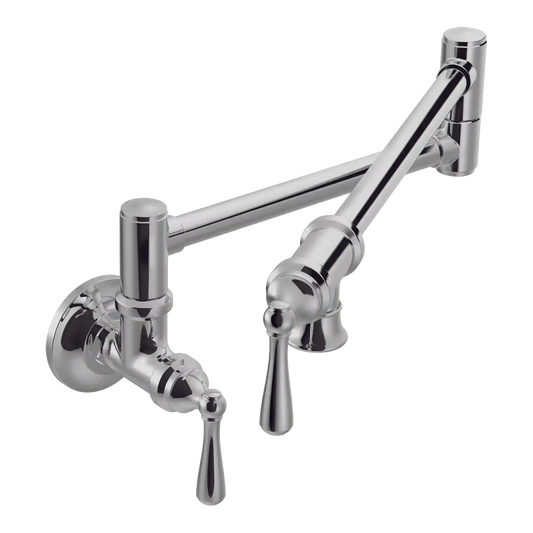 Traditional Two-Handle Pot Filler Kitchen Faucet