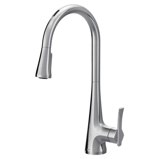 Sinema Motion Control Smart Kitchen One-Handle High Arc Pulldown Faucet
