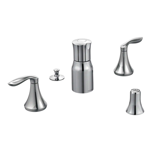 Eva Two-Handle Bidet Faucet