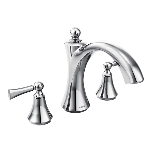 Wynford Two-Handle Non-Diverter Roman Tub Faucet