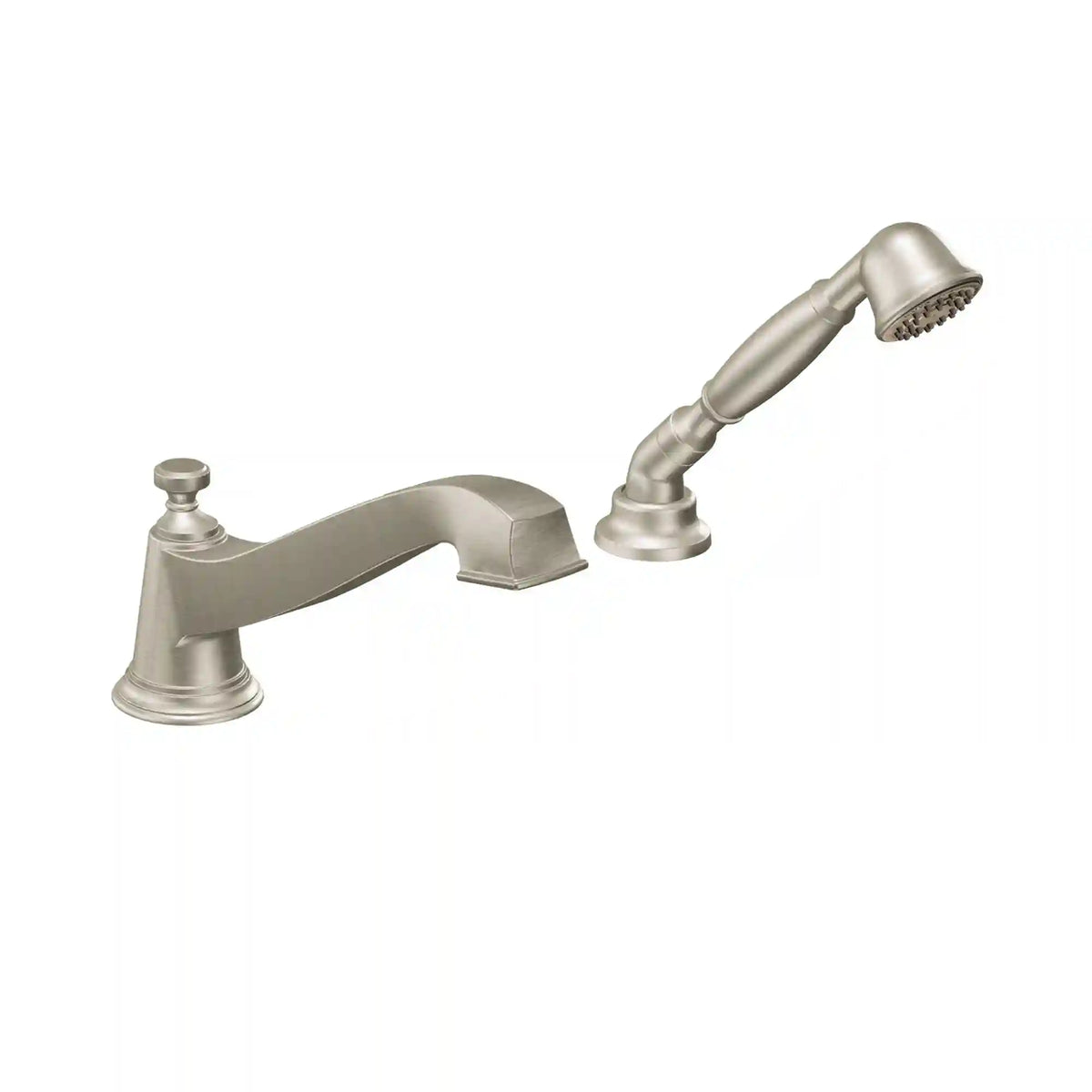 Rothbury Low Arc Roman Tub Faucet Includes Hand Shower
