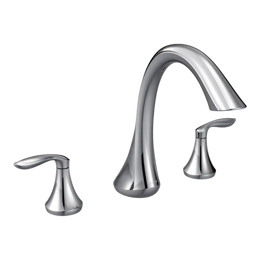 Eva Two-Handle High Arc Roman Tub Faucet